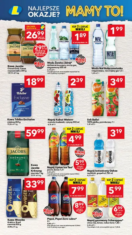 LEWIATAN - gazetka promocyjna Mamy TO w Lewiatanie – woj. podlaskie od czwartku 30.07 do środy 05.08 - strona 6