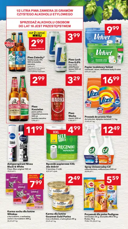 LEWIATAN - gazetka promocyjna Mamy TO w Lewiatanie – woj. wielkopolskie od czwartku 30.07 do środy 05.08 - strona 7