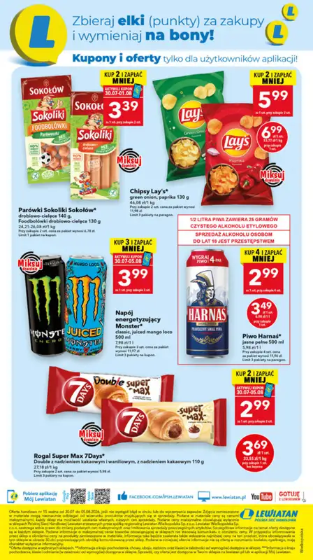 LEWIATAN - gazetka promocyjna Mamy TO w Lewiatanie – woj. wielkopolskie od czwartku 30.07 do środy 05.08 - strona 8