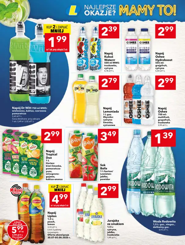 LEWIATAN - gazetka promocyjna Mamy TO w Lewiatanie – Kielce od czwartku 30.07 do środy 05.08 - strona 12