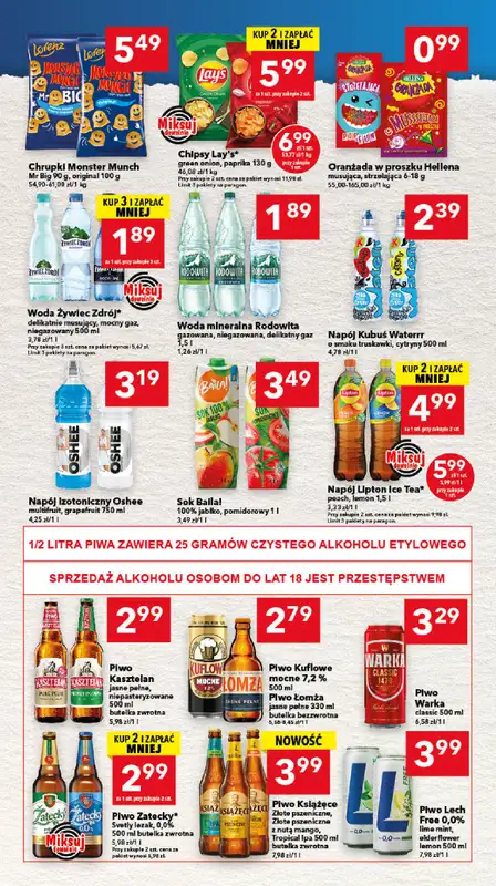 LEWIATAN - gazetka promocyjna Mamy TO w Lewiatanie – Kujawy od czwartku 30.07 do środy 05.08 - strona 6