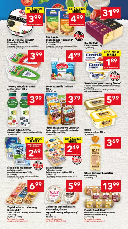 LEWIATAN - gazetka promocyjna Mamy TO w Lewiatanie – Kujawy od czwartku 30.07 do środy 05.08 - strona 3