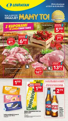 LEWIATAN - gazetka promocyjna Mamy TO w Lewiatanie – Kujawy od czwartku 30.07 do środy 05.08