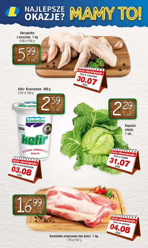 LEWIATAN - gazetka promocyjna Mamy TO w Lewiatanie – woj. małopolskie od czwartku 30.07 do środy 05.08 - strona 2