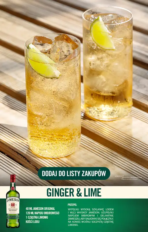 Żabka - gazetka promocyjna Odkryj koktajle z whiskey Jameson od środy 29.07 do niedzieli 02.08 - strona 2