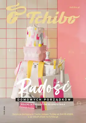 Tchibo - gazetka promocyjna Radość domowych porządków od wtorku 04.08 do niedzieli 06.09