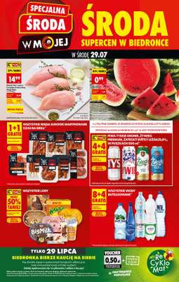 Biedronka - gazetka promocyjna Specjalna środa od środy 29.07 do środy 29.07
