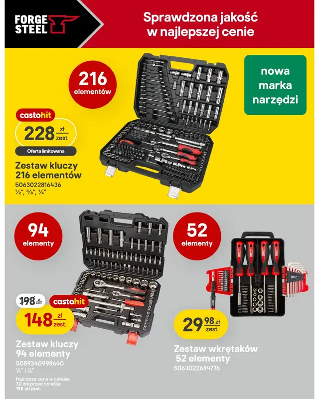 Castorama - gazetka promocyjna Narzędzia od środy 29.07 do wtorku 11.08 - strona 7