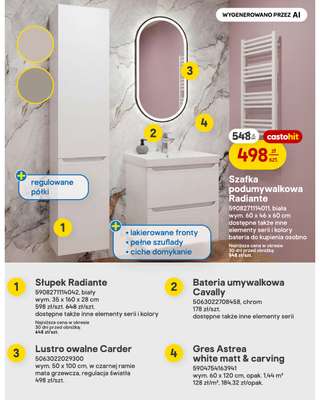 Castorama - gazetka promocyjna Łazienka i kuchnia od środy 29.07 do wtorku 11.08 - strona 4