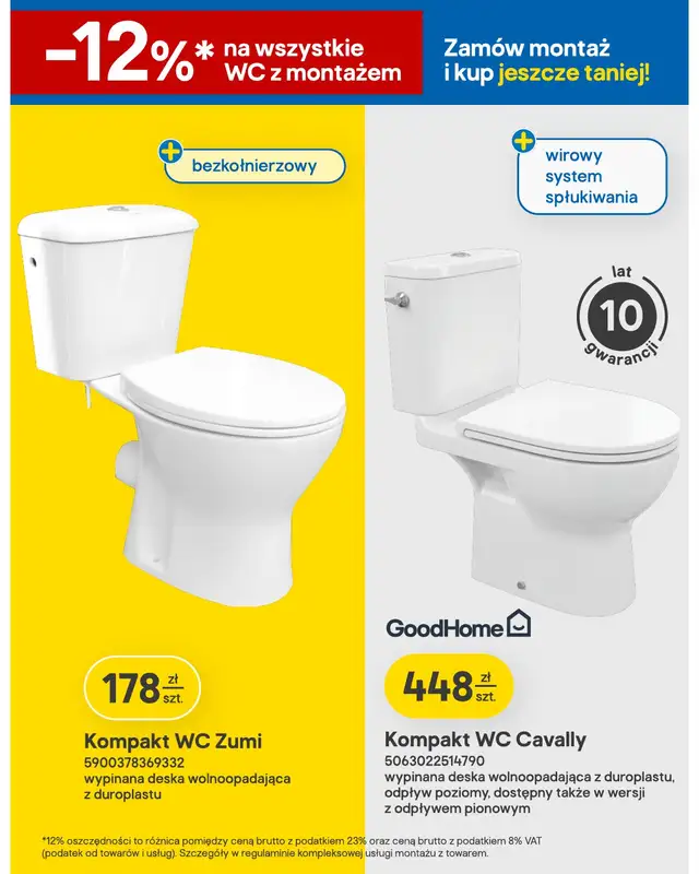 Castorama - gazetka promocyjna Łazienka i kuchnia od środy 29.07 do wtorku 11.08 - strona 13
