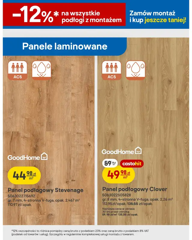 Castorama - gazetka promocyjna Drzwi i podłogi od środy 29.07 do wtorku 11.08 - strona 11