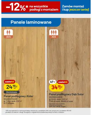 Castorama - gazetka promocyjna Drzwi i podłogi od środy 29.07 do wtorku 11.08 - strona 10