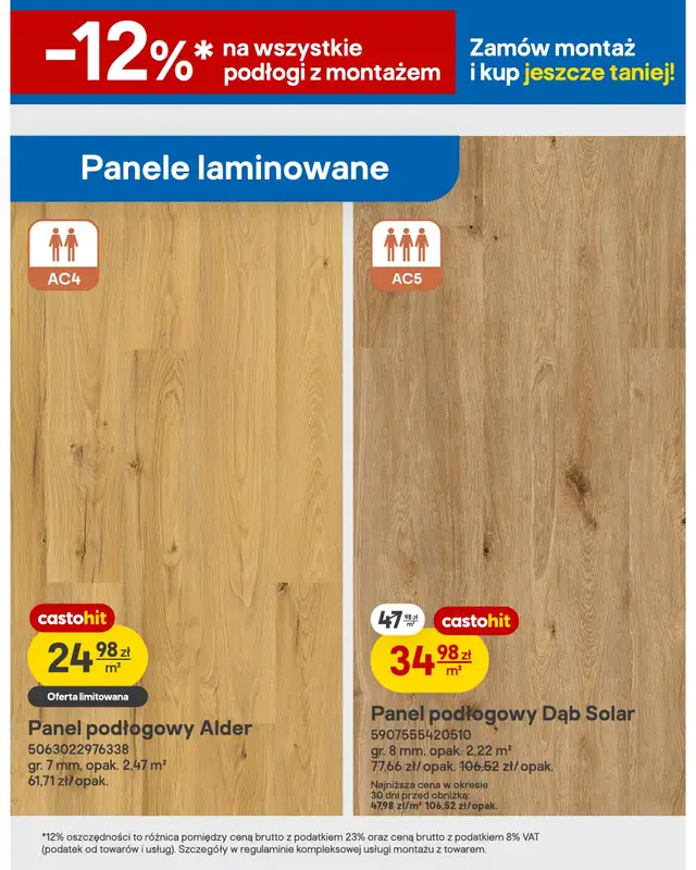 Castorama - gazetka promocyjna Drzwi i podłogi od środy 29.07 do wtorku 11.08 - strona 10