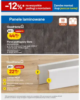 Castorama - gazetka promocyjna Drzwi i podłogi od środy 29.07 do wtorku 11.08 - strona 13
