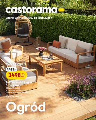 Castorama - gazetka promocyjna Ogród od środy 29.07 do wtorku 11.08