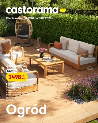 Castorama - gazetka promocyjna Ogród od środy 29.07 do wtorku 11.08