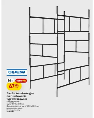 Castorama - gazetka promocyjna Remont i budowa od środy 29.07 do wtorku 11.08 - strona 8