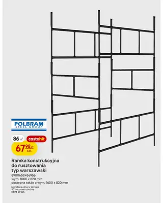 Castorama - gazetka promocyjna Remont i budowa od środy 29.07 do wtorku 11.08 - strona 8