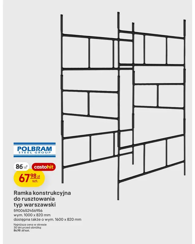 Castorama - gazetka promocyjna Remont i budowa od środy 29.07 do wtorku 11.08 - strona 8