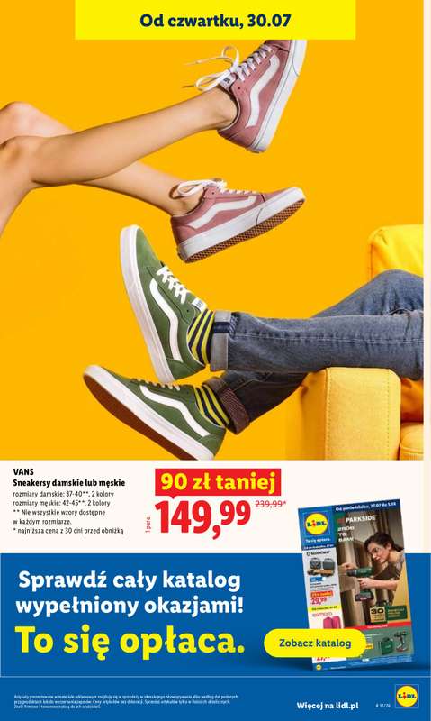 Lidl - gazetka promocyjna Oferta od czwartku od czwartku 30.07 do soboty 01.08 - strona 41