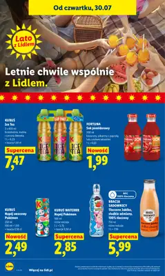 Lidl - gazetka promocyjna Oferta od czwartku od czwartku 30.07 do soboty 01.08 - strona 76