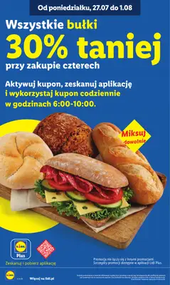 Lidl - gazetka promocyjna Oferta od czwartku od czwartku 30.07 do soboty 01.08 - strona 22