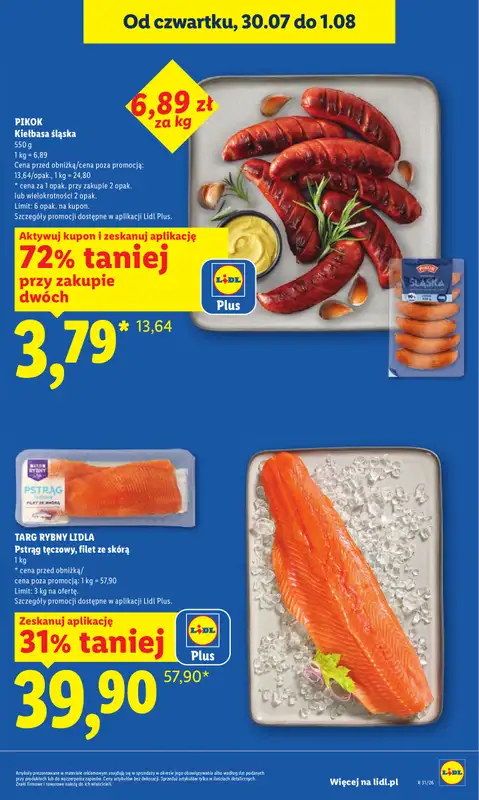 Lidl - gazetka promocyjna Oferta od czwartku od czwartku 30.07 do soboty 01.08 - strona 13