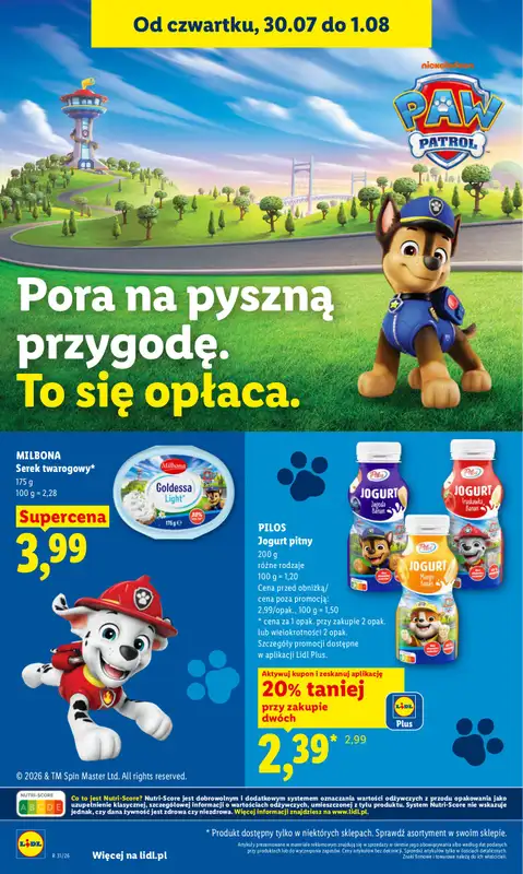 Lidl - gazetka promocyjna Oferta od czwartku od czwartku 30.07 do soboty 01.08 - strona 52