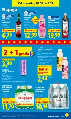 Lidl - gazetka promocyjna Oferta od czwartku od czwartku 30.07 do soboty 01.08 - strona 77