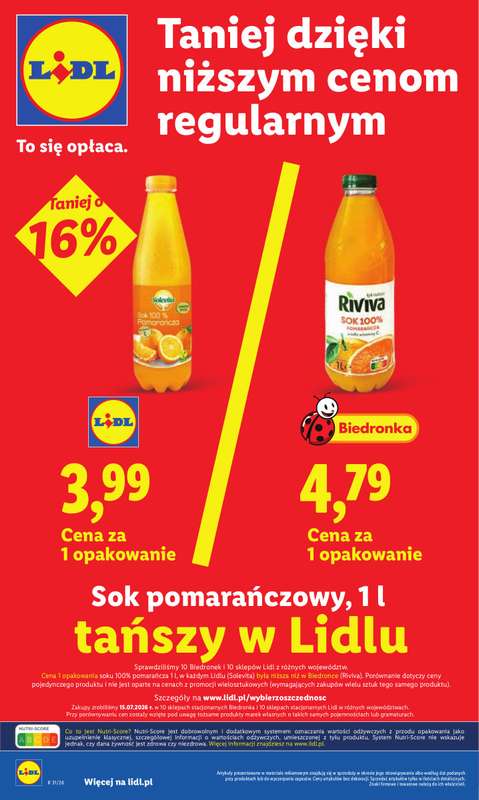Lidl - gazetka promocyjna Oferta od czwartku od czwartku 30.07 do soboty 01.08 - strona 8