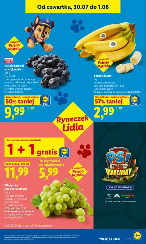 Lidl - gazetka promocyjna Oferta od czwartku od czwartku 30.07 do soboty 01.08 - strona 51