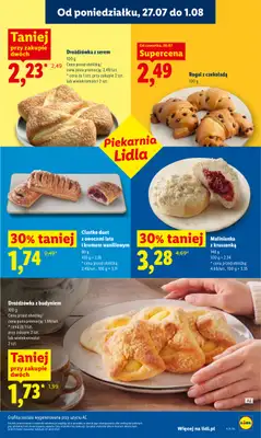 Lidl - gazetka promocyjna Oferta od czwartku od czwartku 30.07 do soboty 01.08 - strona 57