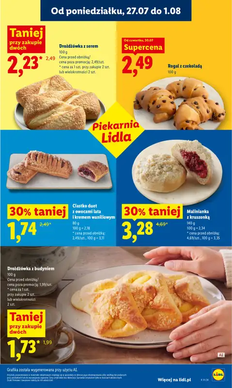 Lidl - gazetka promocyjna Oferta od czwartku od czwartku 30.07 do soboty 01.08 - strona 57
