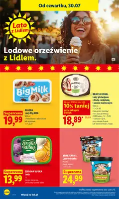 Lidl - gazetka promocyjna Oferta od czwartku od czwartku 30.07 do soboty 01.08 - strona 72