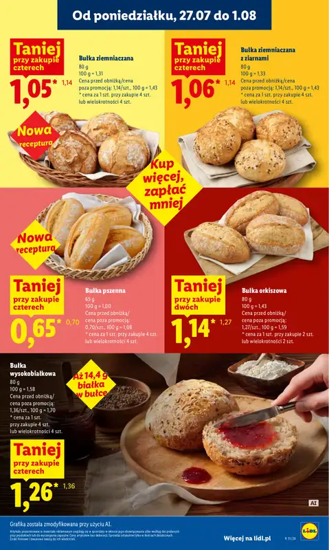 Lidl - gazetka promocyjna Oferta od czwartku od czwartku 30.07 do soboty 01.08 - strona 59
