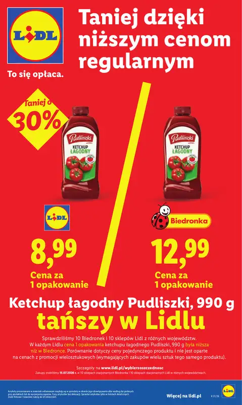 Lidl - gazetka promocyjna Oferta od czwartku od czwartku 30.07 do soboty 01.08 - strona 7
