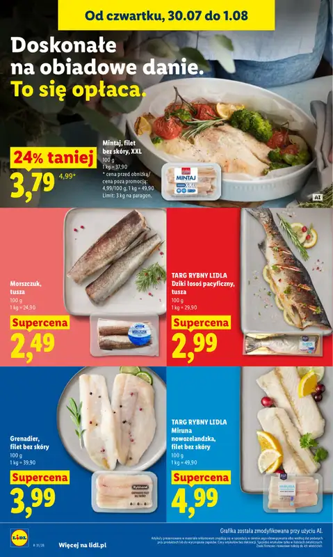 Lidl - gazetka promocyjna Oferta od czwartku od czwartku 30.07 do soboty 01.08 - strona 66