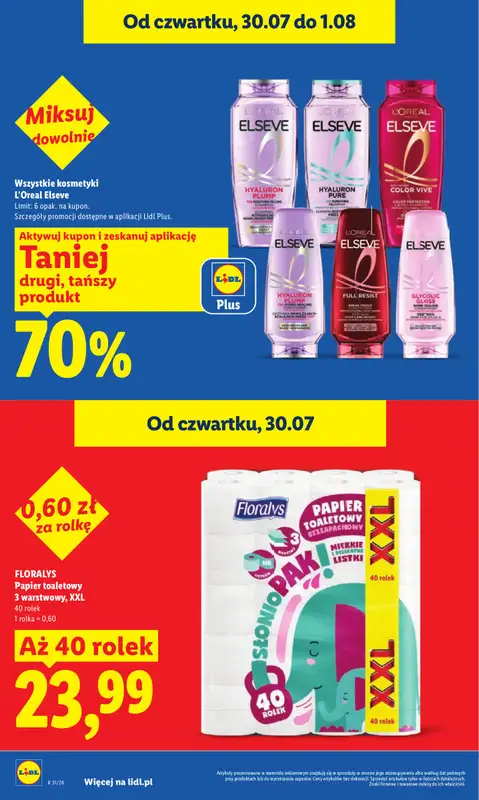 Lidl - gazetka promocyjna Oferta od czwartku od czwartku 30.07 do soboty 01.08 - strona 30