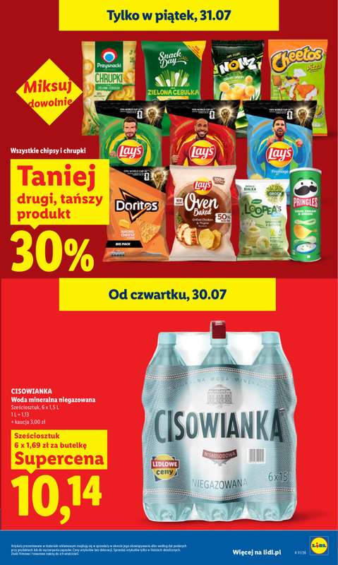 Lidl - gazetka promocyjna Oferta od czwartku od czwartku 30.07 do soboty 01.08 - strona 25