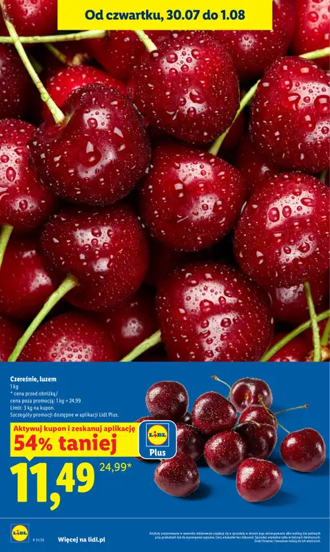 Lidl - gazetka promocyjna Oferta od czwartku od czwartku 30.07 do soboty 01.08 - strona 20