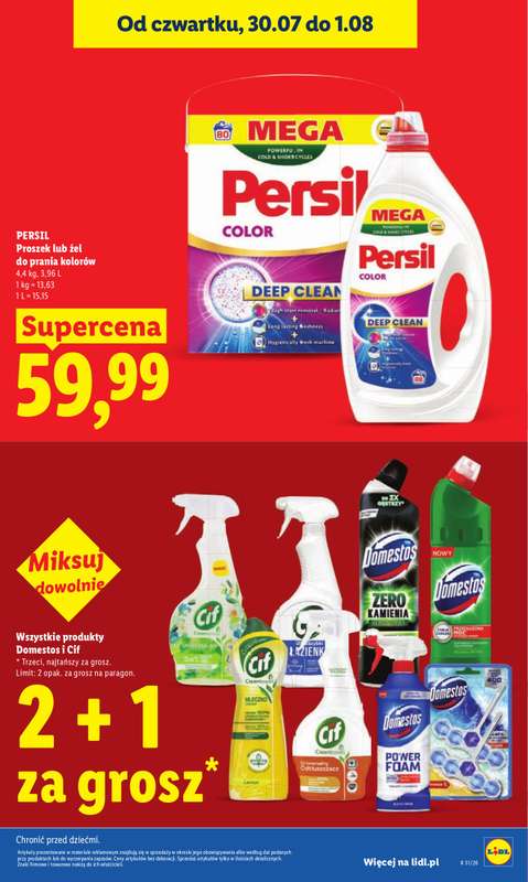 Lidl - gazetka promocyjna Oferta od czwartku od czwartku 30.07 do soboty 01.08 - strona 31