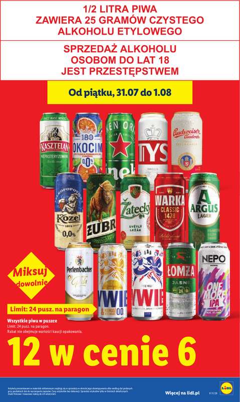 Lidl - gazetka promocyjna Oferta od czwartku od czwartku 30.07 do soboty 01.08 - strona 11