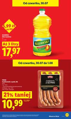 Lidl - gazetka promocyjna Oferta od czwartku od czwartku 30.07 do soboty 01.08 - strona 15