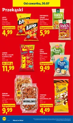 Lidl - gazetka promocyjna Oferta od czwartku od czwartku 30.07 do soboty 01.08 - strona 82