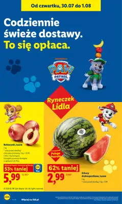 Lidl - gazetka promocyjna Oferta od czwartku od czwartku 30.07 do soboty 01.08 - strona 50