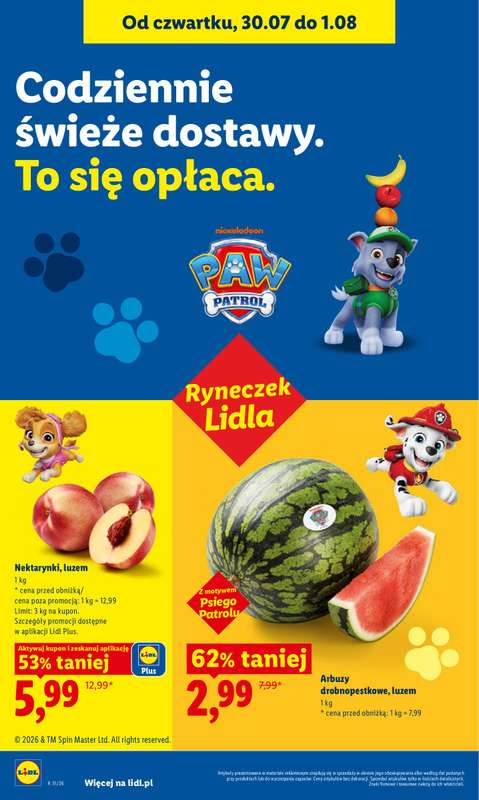 Lidl - gazetka promocyjna Oferta od czwartku od czwartku 30.07 do soboty 01.08 - strona 50