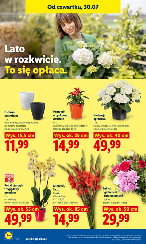 Lidl - gazetka promocyjna Oferta od czwartku od czwartku 30.07 do soboty 01.08 - strona 94