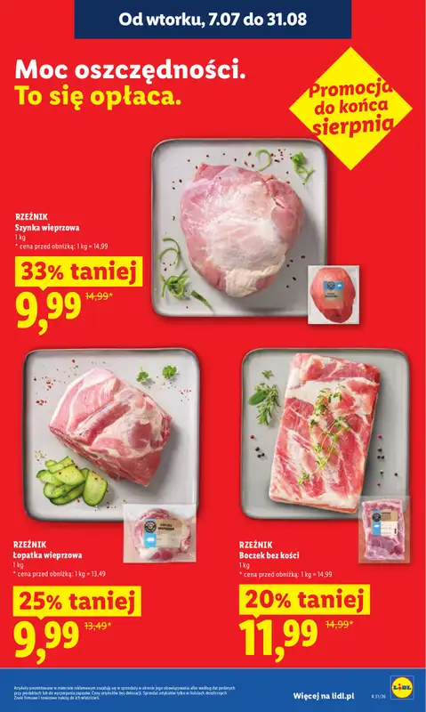 Lidl - gazetka promocyjna Oferta od czwartku od czwartku 30.07 do soboty 01.08 - strona 17