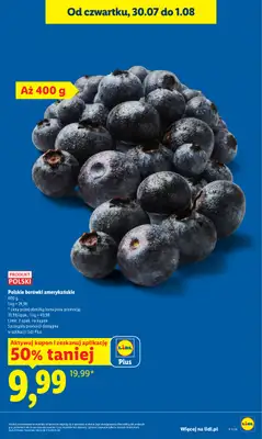 Lidl - gazetka promocyjna Oferta od czwartku od czwartku 30.07 do soboty 01.08 - strona 19