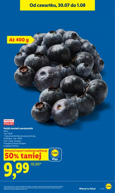 Lidl - gazetka promocyjna Oferta od czwartku od czwartku 30.07 do soboty 01.08 - strona 19